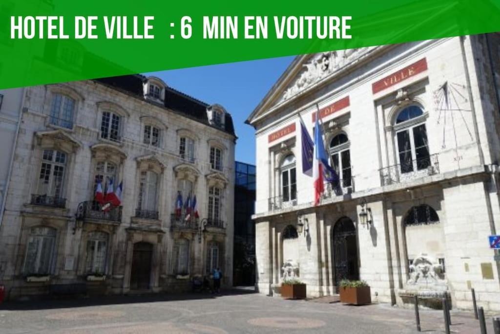Le Coquet - Balcon - Proche Gare - Parking Leilighet Bourg-en-Bresse Eksteriør bilde